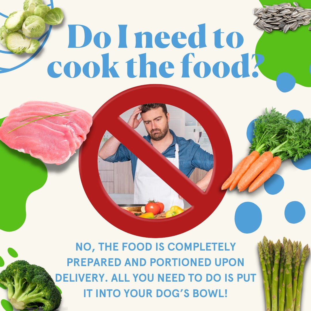 CleanBowlClub's tweet image. While you are more than welcome to try cook your pet's food on your own, it can be difficult to get the right portions, nutrients, and amount correct. We've done all that work for you and your dog so life is just that much easier! #cleanbowlclubnyc #healthydogfood #nocooking