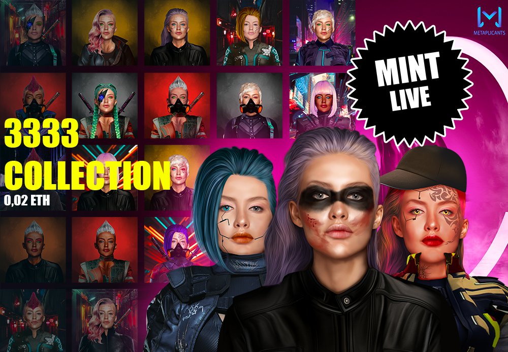 MetaJuliaNft (@metaplicant) on Twitter photo <a href="/metaplicant/">MetaJuliaNft</a> Mint is live
The only URL for Mint is our official website (any other URL is fake): metaplicants.com
mint menu
Connect your Metamask, ETH network, choose the quantity, the price 0.02 ETH
#NFTCommunity #NFTProject #nftart #NFTs <a href="/metaplicant/">MetaJuliaNft</a> Mint is live
The only URL for Mint is our official website (any other URL is fake): metaplicants.com
mint menu
Connect your Metamask, ETH network, choose the quantity, the price 0.02 ETH
#NFTCommunity #NFTProject #nftart #NFTs