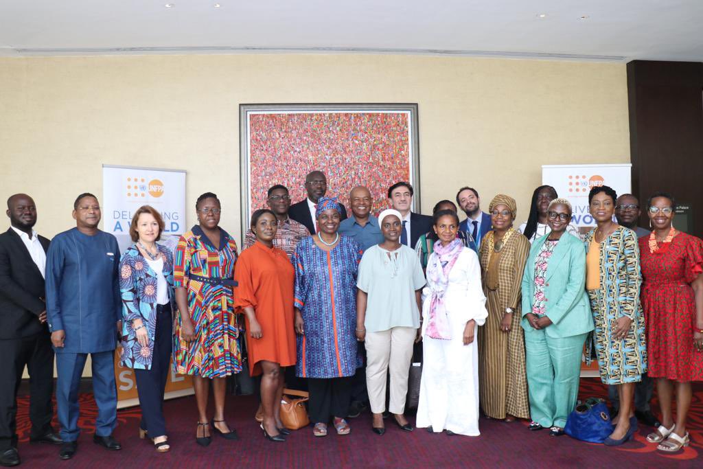 niyioju's tweet photo. We had the privilege of welcoming the ED to an exchange with the UNCT, Ghana today https://t.co/M6NpKrGPK2