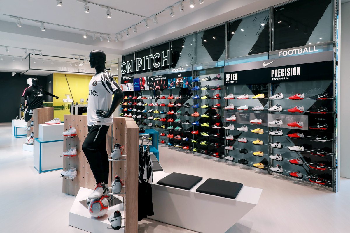 Throwback to our work with <a href="/XEBIO_Co_Ltd/">ゼビオ【公式】スーパースポーツゼビオ</a> in partnership w/ <a href="/nikestore/">Nike.com</a>. W/ the 2020 Tokyo Olympics in the air, the time was right for a complete re-design of their store in Shibuya. Design elements were developed to reflect cultural sensitivity &amp; add hints of local to the concept.