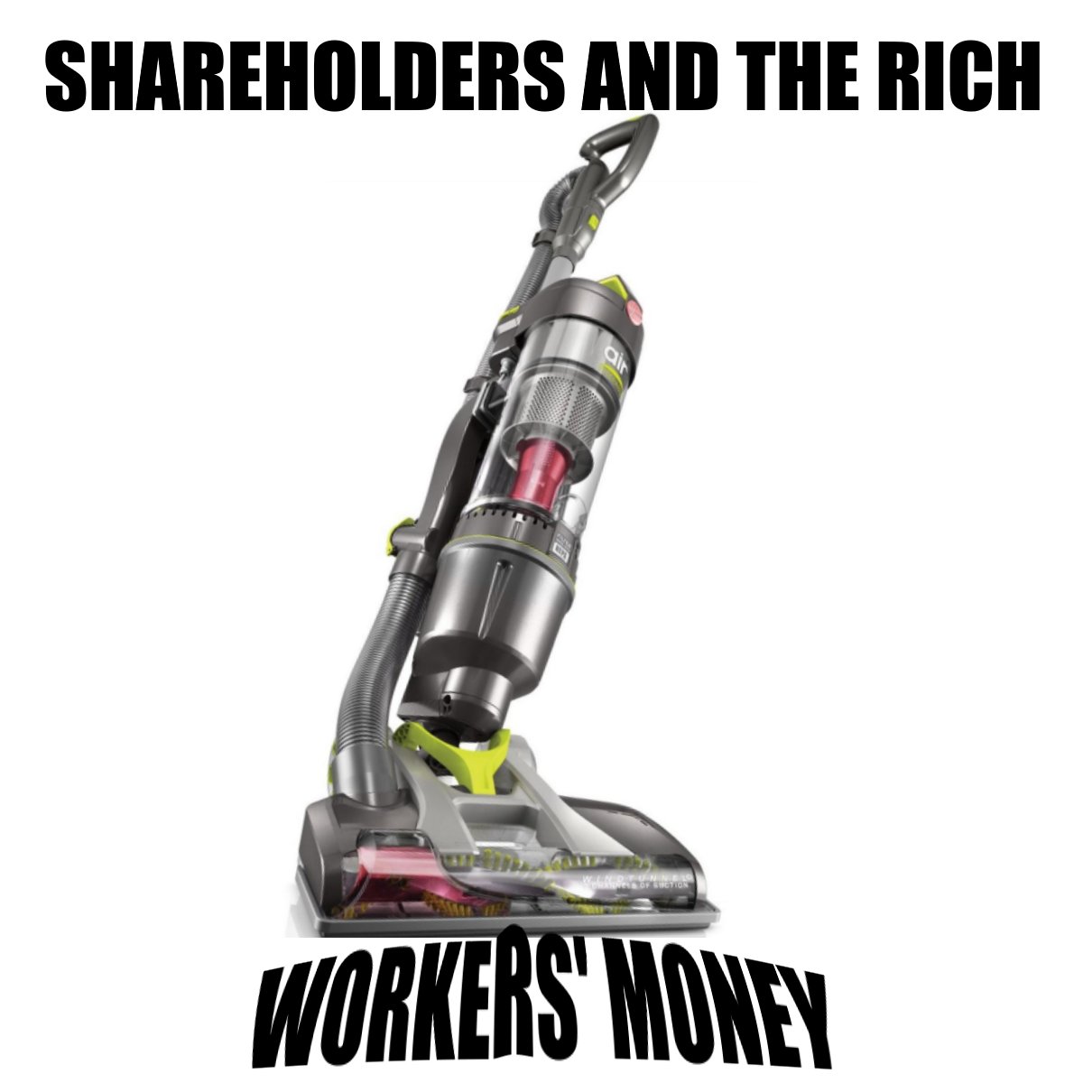 Companies buying their own stock was mostly illegal before 1982. Since then, companies like United Airlines have decreased the amount of revenue going to workers (from 46.5% to 20.9%), while increasing the amount going to shareholders 5x (7.3% to 38.7%) capitalandmain.com/american-pie-c…