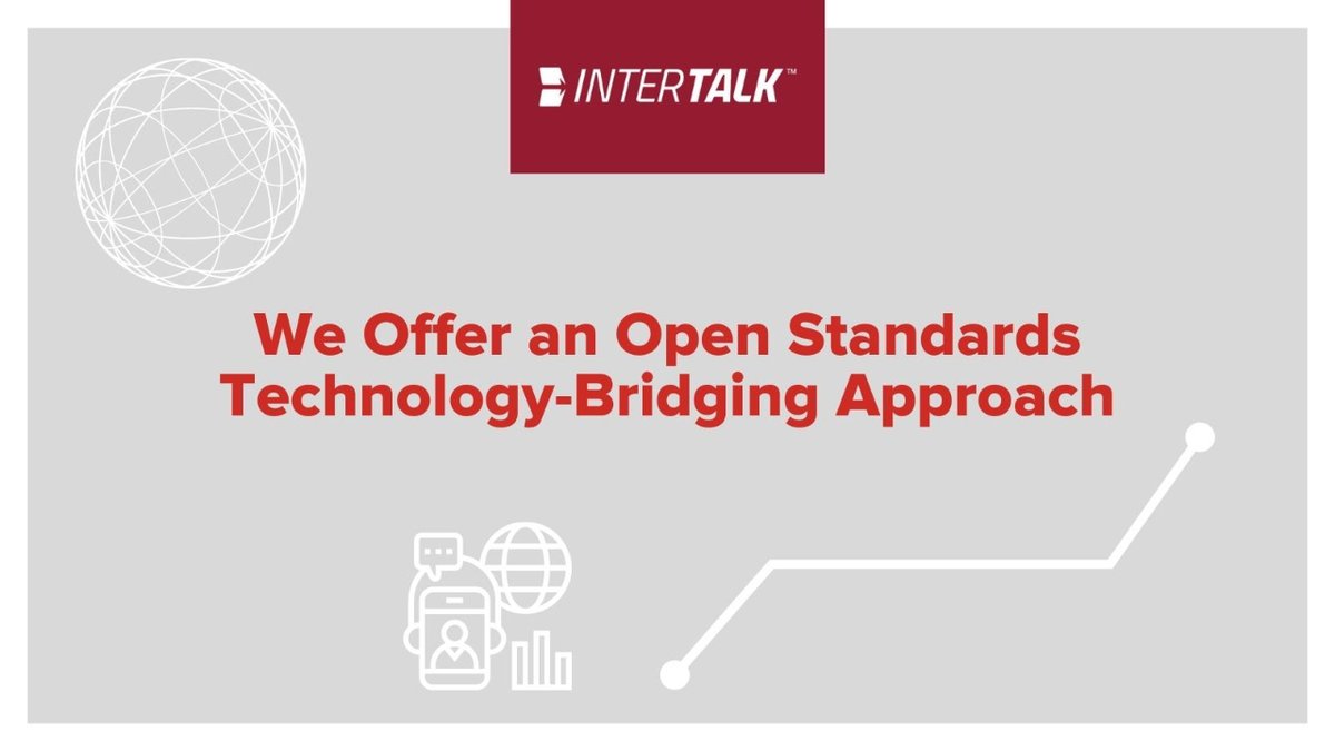 InterTalk's tweet image. InterTalk has an open-standards technology-bridging approach to cloud dispatch, meaning information becomes seamless regardless of the input system!

Read about the future of dispatch: …NTWO3SZ8.marketingautomation.services/net/m?md=RCP1e…
#clouddispatch #technologybridging #publicsafety #dispatcher