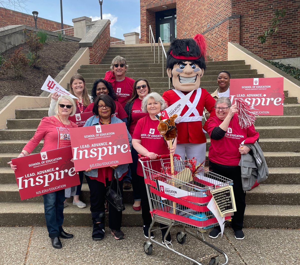 Happy IU Day from <a href="/IUSEducation/">Indiana University Southeast School of Education</a> ❤️🤍❤️🤍