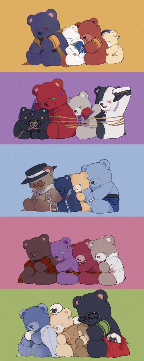 まほやく「给路过的贤者一人塞一只熊熊🐻
#まほやく_FA 」|lu-CHのイラスト