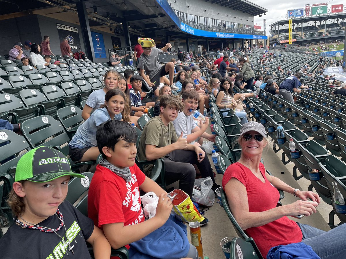 JMS National Junior Honor Society enjoying Education Day at Dell Diamond. <a href="/jarrell_ms/">JarrellMS</a>