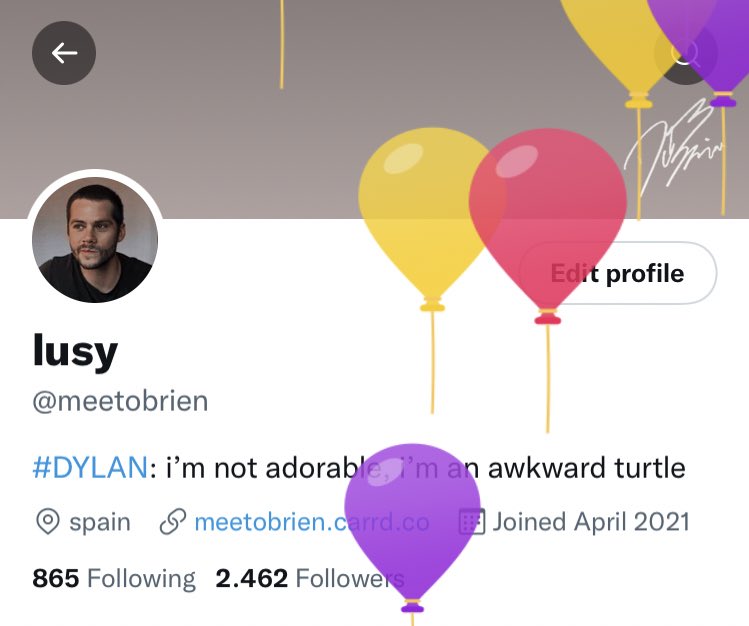 meetobrien's tweet photo. opened twitter to see what’s new about dylan and i started sobbing cuz i literally forgot this existed n it’s so cute :’) https://t.co/rlF9HKTYBS