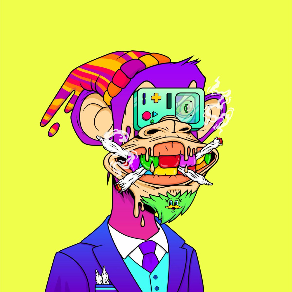 Woah Jonny (@woahjonny) on Twitter photo In honour of International 420 Day only right to run a little giveaway… 🤠
Simply:
✅ Like and Retweet
✅ Follow Me
✅ Follow <a href="/PsychonautApeD/">Psychonaut Ape Division</a>
Winner drawn 4:20PM UTC tomorrow takes home this ape of culture 😎🏆
Good luck fam! 🎉 In honour of International 420 Day only right to run a little giveaway… 🤠
Simply:
✅ Like and Retweet
✅ Follow Me
✅ Follow <a href="/PsychonautApeD/">Psychonaut Ape Division</a>
Winner drawn 4:20PM UTC tomorrow takes home this ape of culture 😎🏆
Good luck fam! 🎉