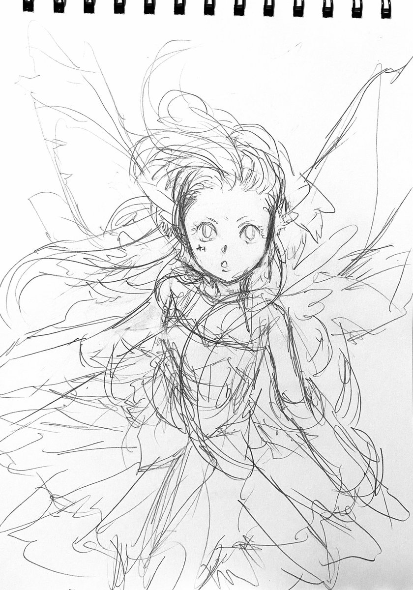 少し描きました。

考え事をしていて、あまり進みませんでした😅 