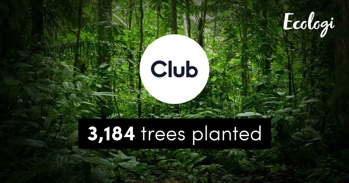 ClubStudioLtd's tweet photo. Unbe-LEAF-able! 🍃 We completely forgot to share that we planted another 1,000 trees with @Ecologi_hq last month. With Earth Day approaching, you can get 100 free trees in your forest if you sign up today: https://t.co/jWVbFutJcf https://t.co/QZBqKseVpr