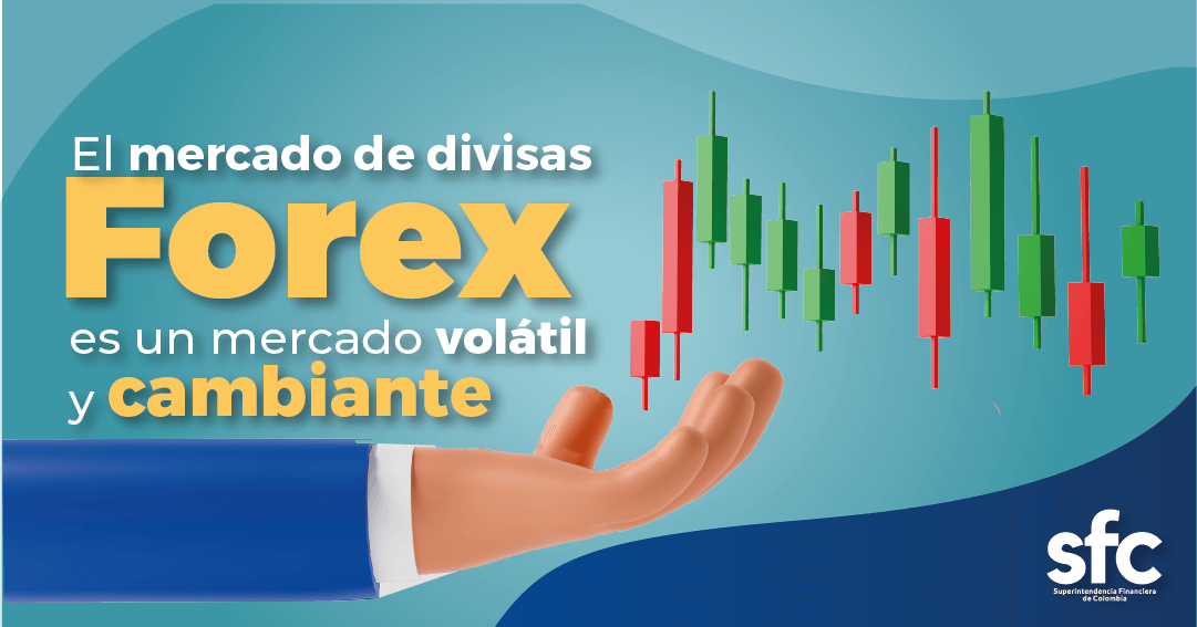 Consumidoresccc's tweet photo. #MeInformoyCuidoMiDinero | Ten en cuenta que el mercado Forex presenta altos índices de volatilidad, por lo que uno de los riesgos asociados a este tipo de operaciones es la pérdida del dinero invertido #consumidoresccc #SFCsupervisor https://t.co/9rUUqPJJIC