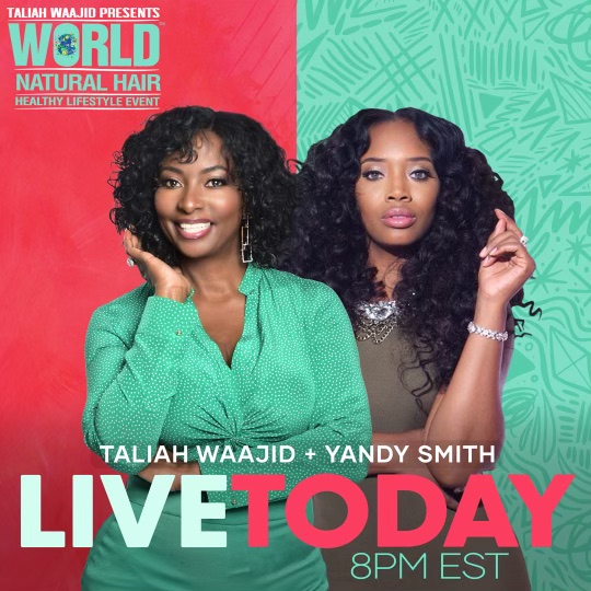 Taliah Waajid (@taliahwaajid) on Twitter photo Forget Love and Hip Hop ๐ TONITE at 8pm, Itโs all about Love and The World Natural Hair Show. Join us LIVE As we catch up with
@IamTaliahWaajid and <a href="/yandysmith/">Yandy Smith</a> as these QUEENS discuss & prep for <a href="/naturalhairshow/">WorldNaturalHairShow</a> ๐
#wnhs Forget Love and Hip Hop ๐ TONITE at 8pm, Itโs all about Love and The World Natural Hair Show. Join us LIVE As we catch up with
@IamTaliahWaajid and <a href="/yandysmith/">Yandy Smith</a> as these QUEENS discuss & prep for <a href="/naturalhairshow/">WorldNaturalHairShow</a> ๐
#wnhs