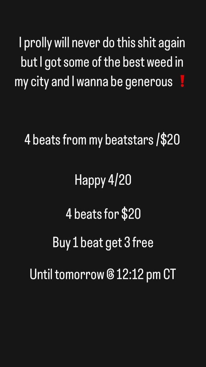 KicxNBudd's tweet photo. 4/20 sale 
https://t.co/xmMgPHAQUX https://t.co/FPHfH5EYJl