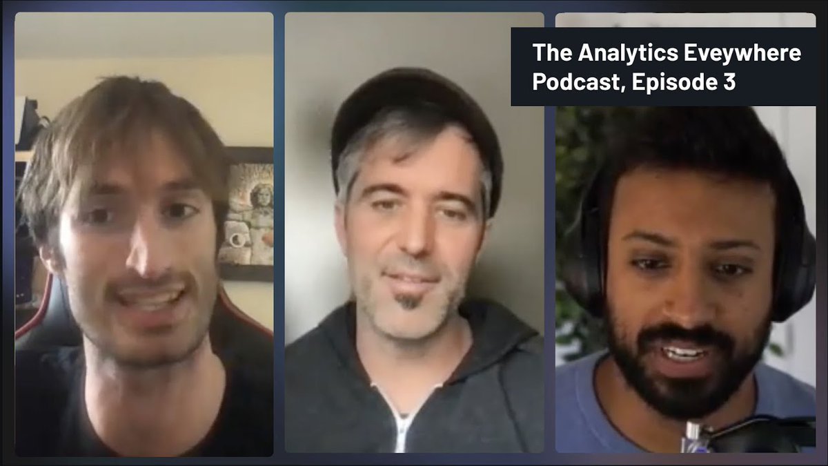 preset_data's tweet image. ✨🎙️Episode #2 of the #AnalyticsEverywhere Podcast is live! In this episode, Max Beauchemin @mistercrunch and Zach Wilson, a tech lead at @Airbnb, talk about how #dataproducts are built. Click to watch the recording 👉🏻 hubs.li/Q018tgHy0 

#OpenSource #DataVisualization