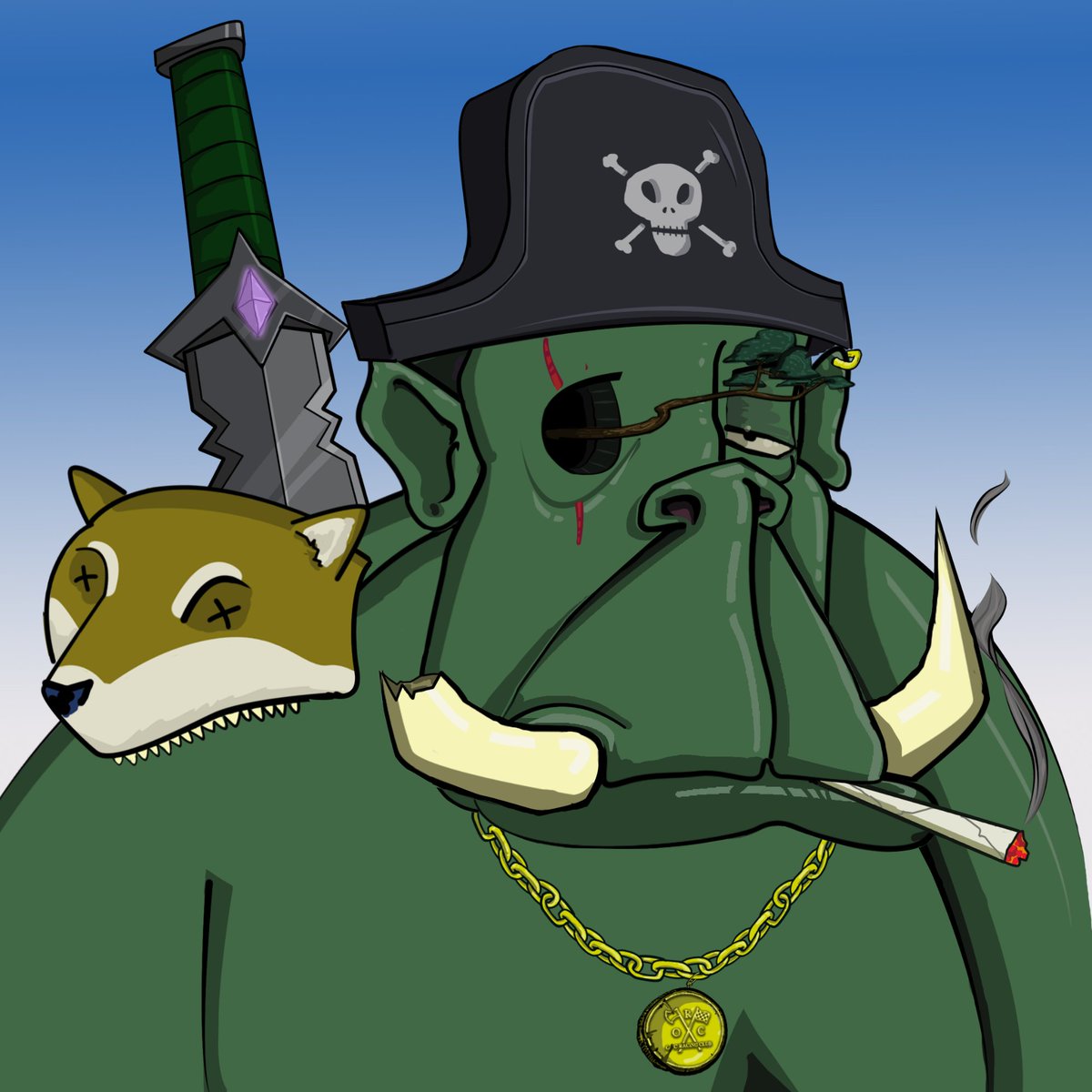 <a href="/OrcRacingClub/">Orc Racing Club ⚔️👁 STAKING LIVE W/ CYBERFROGS 🐸</a> <a href="/CyberFrogsNFT/">Cyber Frogs (!FF)</a> Happy 420 to the Horde!!!!
<a href="/sovanadao/">SovanaDAO</a> #PillageTheVillage #OrcInvasion #NFTs #SolanaNFT #NFTCommunity #Solana