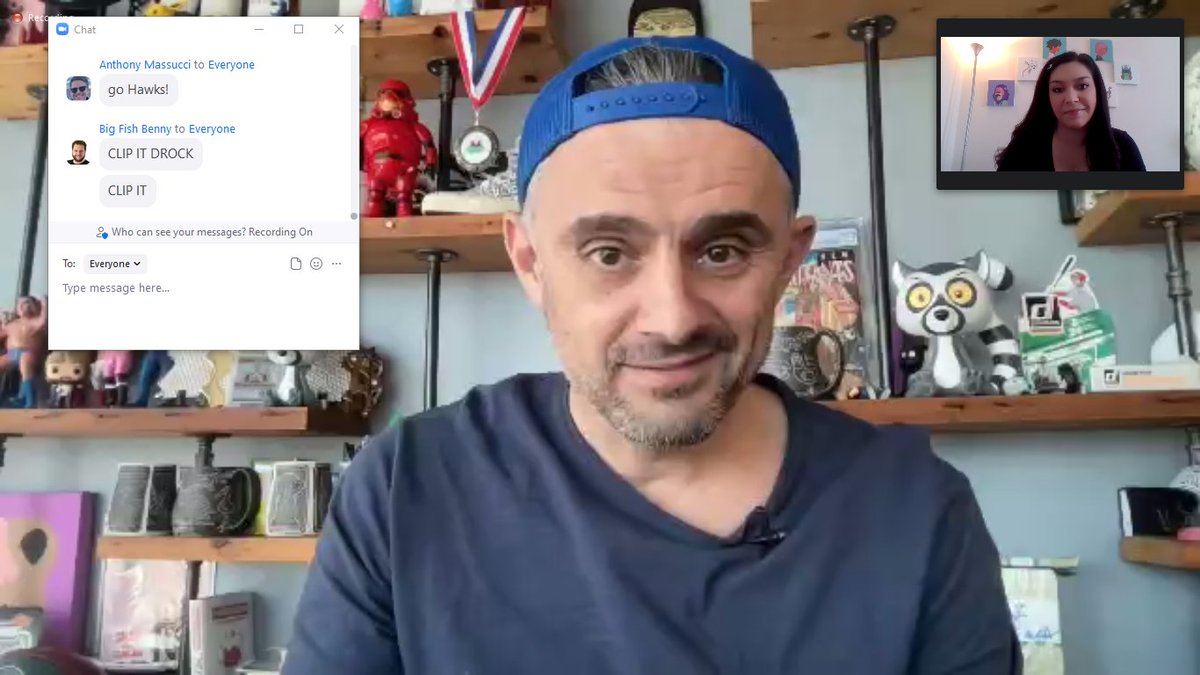 VDizzle777's tweet photo. Thank you @signeinc for the amazing opportunity to be on the hangout hawk call this morning! Thank you @garyvee for the advice on taking the next steps for my @SDNFTFriends community. Thank you @fisherbenny for the free ticket to the @veecon Hangout Hawk Party! 💚💚💚 https://t.co/G0fn7sOaye