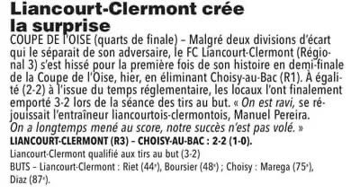 FCLC_'s tweet image. 🟥🟦⚽️ 𝗥𝗲𝘃𝘂𝗲 𝗱𝗲 𝗽𝗿𝗲𝘀𝘀𝗲 📰 

Articles du Courrier picard - Sports et Le Bonhomme Picard 🙏