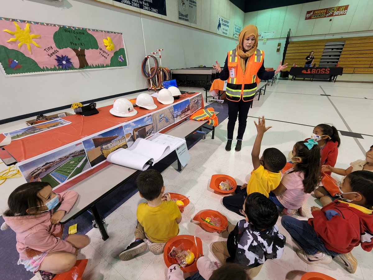 Career day at RSE! @kruiz_rse <a href="/RSEcowboys/">Red Sands Elementary</a>