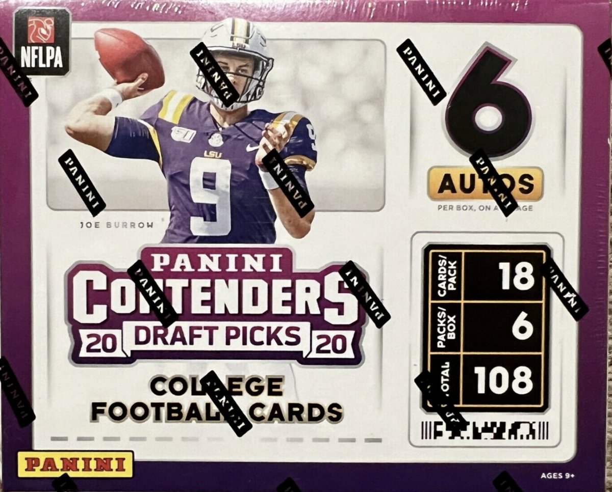 2020 Panini Contenders Draft Picks Football Hobby Group Box Break #2

$17.95/Spot - https://t.co/CsWrXgPSV7
affiliate link

#NFLCards #WhoDoYouCollect #paniniamerica #TradingCards #NFL
@HobbyConnector @sportsfanmedia @CardboardEchoes @MDRANSOM1 @SportsCardHoby @CardHobbyRTs https://t.co/1614V3JJbZ