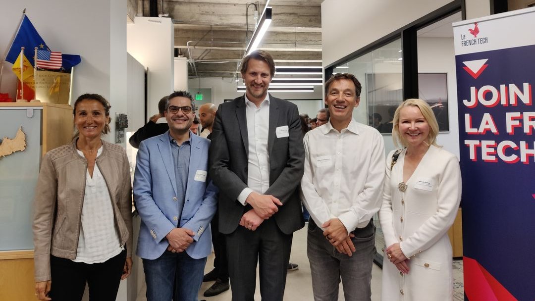 Belgium-San Francisco (@walloniausa) on Twitter photo What a great night with our friends from <a href="/FrenchTechSF/">La French Tech SF</a>! A lot of interesting conversations with inspiring people, what a pleasure to be able to tighten our bonds 🇧🇪🇫🇷
With <a href="/Nathalie_SF/">Nathalie Delrue-McGuire</a> <a href="/Frederic_Jung/">Frederic Jung 🇫🇷🇪🇺</a> <a href="/malekzadeh/">Reza Malekzadeh</a> <a href="/BdeHemptinne/">Baudouin de Hemptinne</a> and Sophie Rougerie What a great night with our friends from <a href="/FrenchTechSF/">La French Tech SF</a>! A lot of interesting conversations with inspiring people, what a pleasure to be able to tighten our bonds 🇧🇪🇫🇷
With <a href="/Nathalie_SF/">Nathalie Delrue-McGuire</a> <a href="/Frederic_Jung/">Frederic Jung 🇫🇷🇪🇺</a> <a href="/malekzadeh/">Reza Malekzadeh</a> <a href="/BdeHemptinne/">Baudouin de Hemptinne</a> and Sophie Rougerie