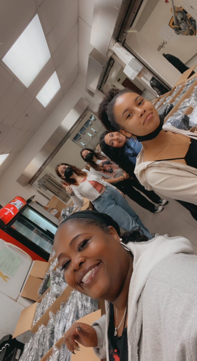 It's Cap &amp; Gown Distribution Day!!! Almost at the end!! 🖤🤎⚔️