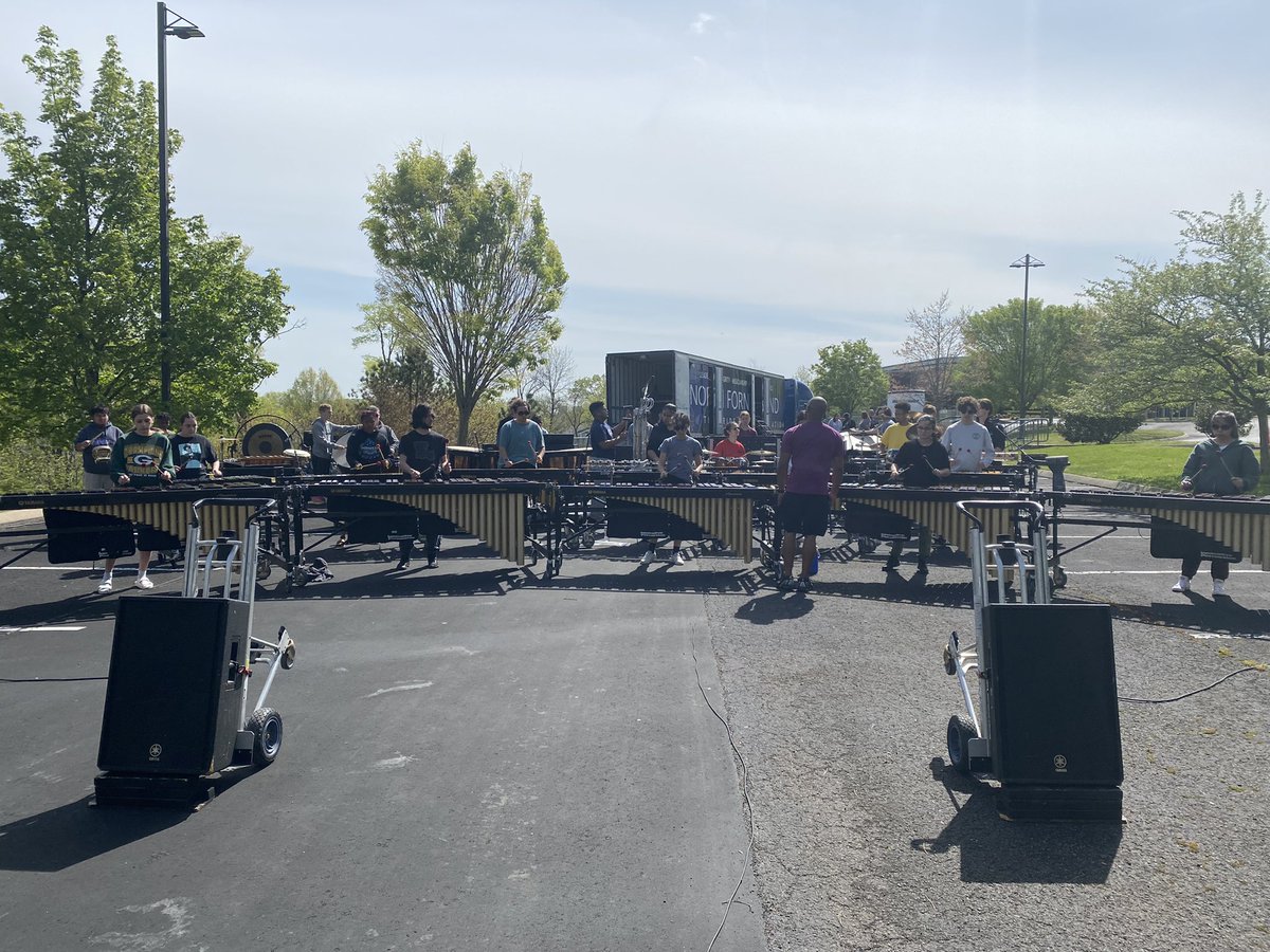 We’ve made it to Nashville TN! Thank you @westendcc235 for your hospitality. @WGIpercussion #worldchampionships <a href="/NFHS_TrueNorth/">North Forney HS</a>