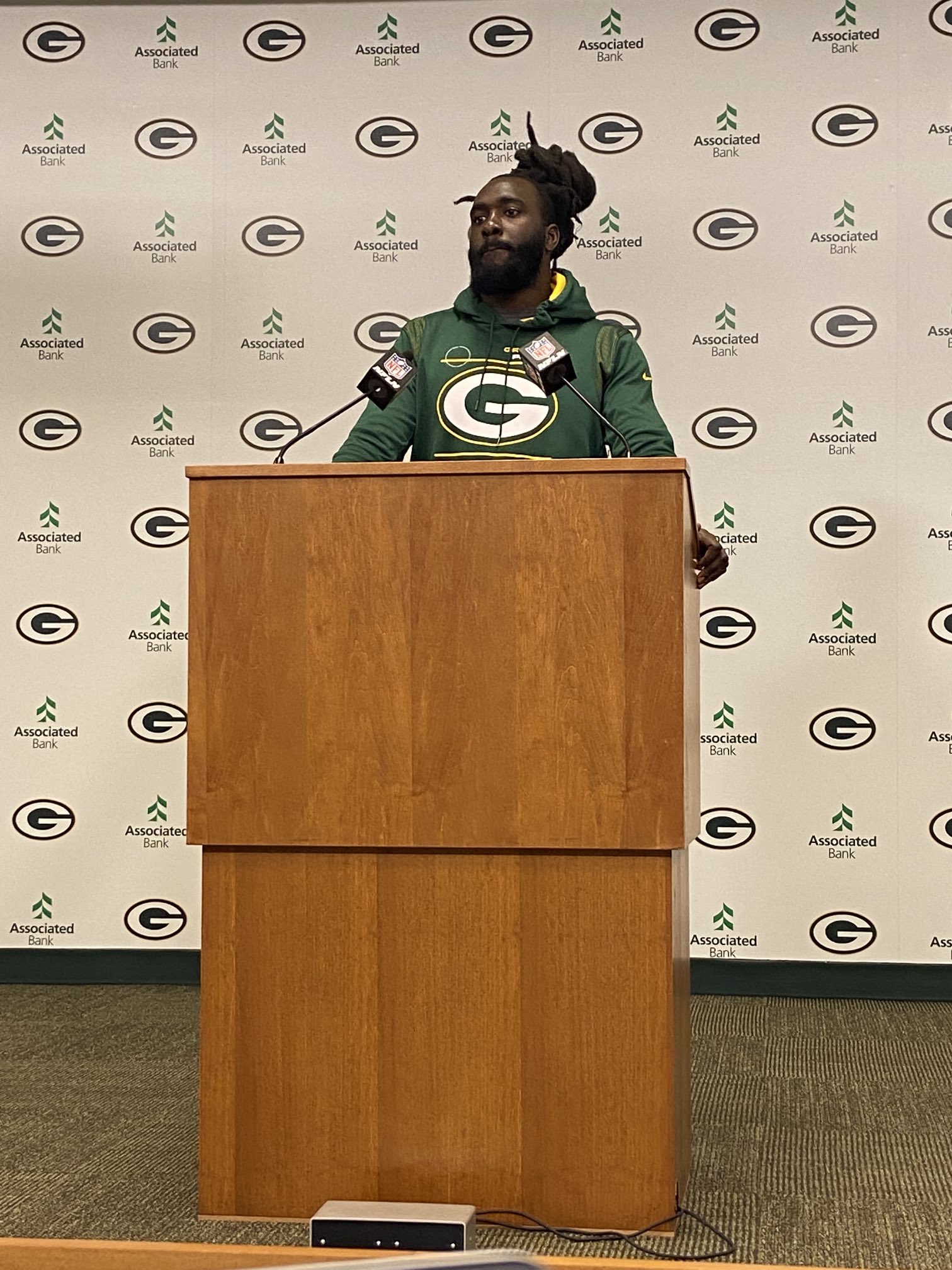 Ryan Wood on Twitter "Packers ILB De’Vondre Campbell. He’s an AllPro