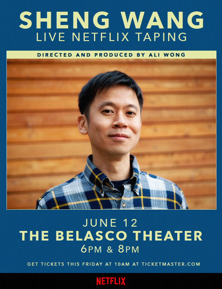 Come watch me tape my Netflix special in LA, June 12, at The Belasco! Ali Wong is directing/producing. Grab tix early and pls share! Proof of vax or neg Covid test req’d. Pre-sale Thurs (4/21) at 10am (code: PEPPER). General sale, Fri at 10am. Link in bio for tix + tour dates!