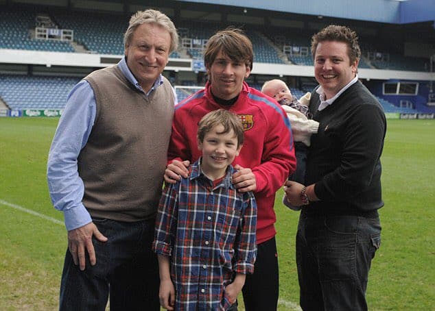 This is officially the most random football photo of all time