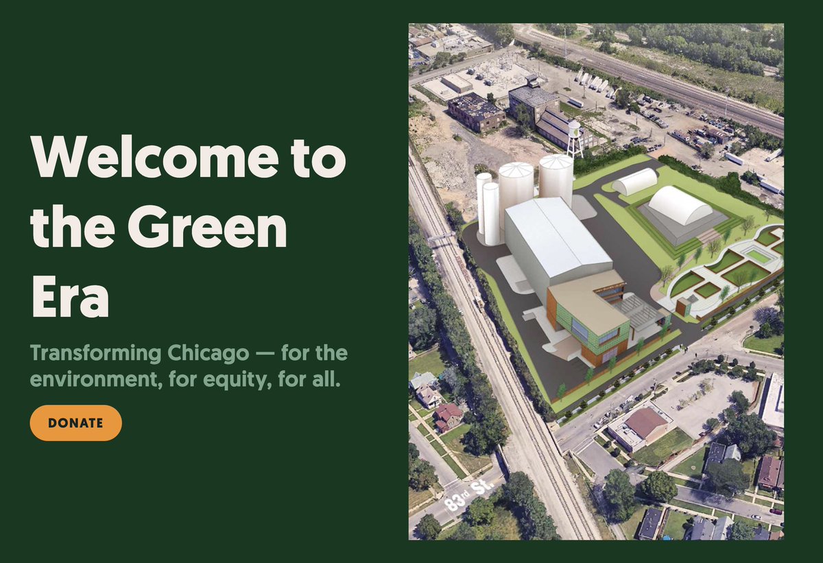 Want to be inspired by a #goodfood urban project? Check out <a href="/GreenERAChicago/">Green ERA Sustainability</a> that is turning a brownfield into a campus with an #urbanfarm and anaerobic digester, providing jobs and #localfood to the Auburn Gresham neighborhood in #Chicago.