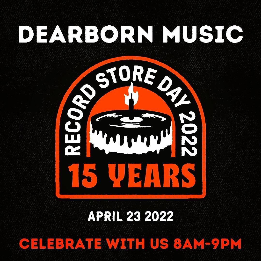 DmFarmington's tweet photo. Record Store Day is happening SATURDAY APRIL 23RD!! 🎉 We can’t wait to celebrate with you this weekend! 🥳 Hope to see you there!! Thank you for supporting your local record store!! ✌️♥️🎵 https://t.co/xgB2vyMNzn