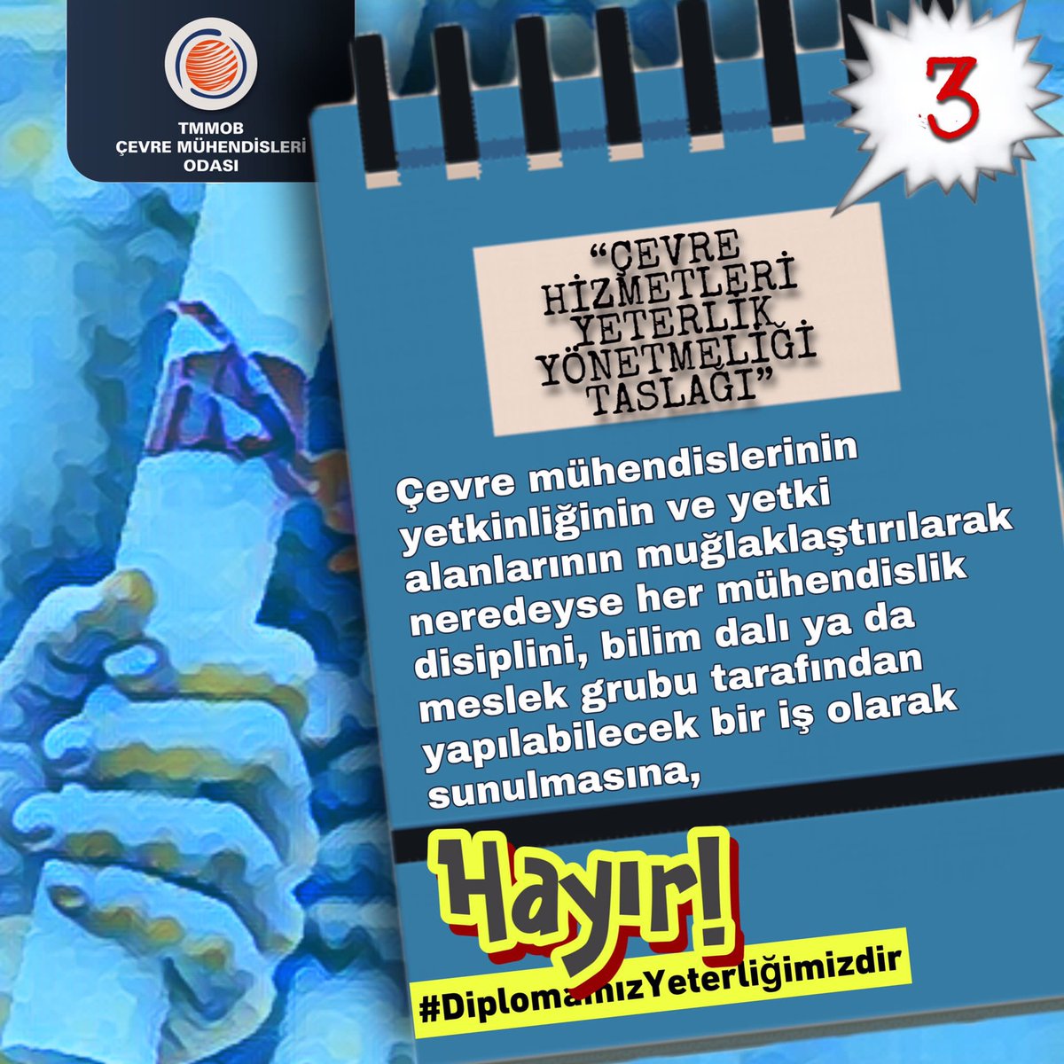 #ArtıkYeter
#DiplomamızYeterliliğimizdir
#ÇevreMühendisi

<a href="/csbgovtr/">T.C. Çevre, Şehircilik ve İklim Dğş. Bakanlığı</a> <a href="/murat_kurum/">Murat KURUM</a>