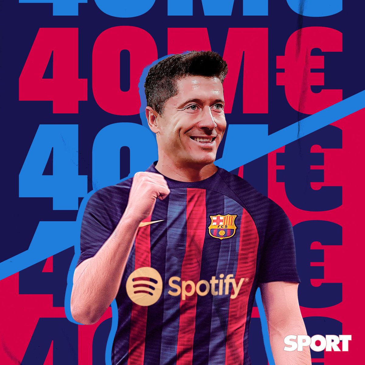 #FCB 🔵🔴

🧐 ¿Pagarías 40 millones por Lewandowski?

❤️ SÍ

🔃 NO