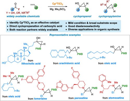 isciverse's tweet photo. Online NOW | @J_A_C_S 

Ti-Catalyzed Diastereoselective Cyclopropanation of Carboxylic Derivatives with Terminal Olefins.

@isciverse #Chemistry #ChemTwitter #scicomm #news #Technology #Tech #NewsBreak #Trending #research #AcademicTwitter #science 

https://t.co/cHjYPsZX34 https://t.co/gJN0G8zXhj