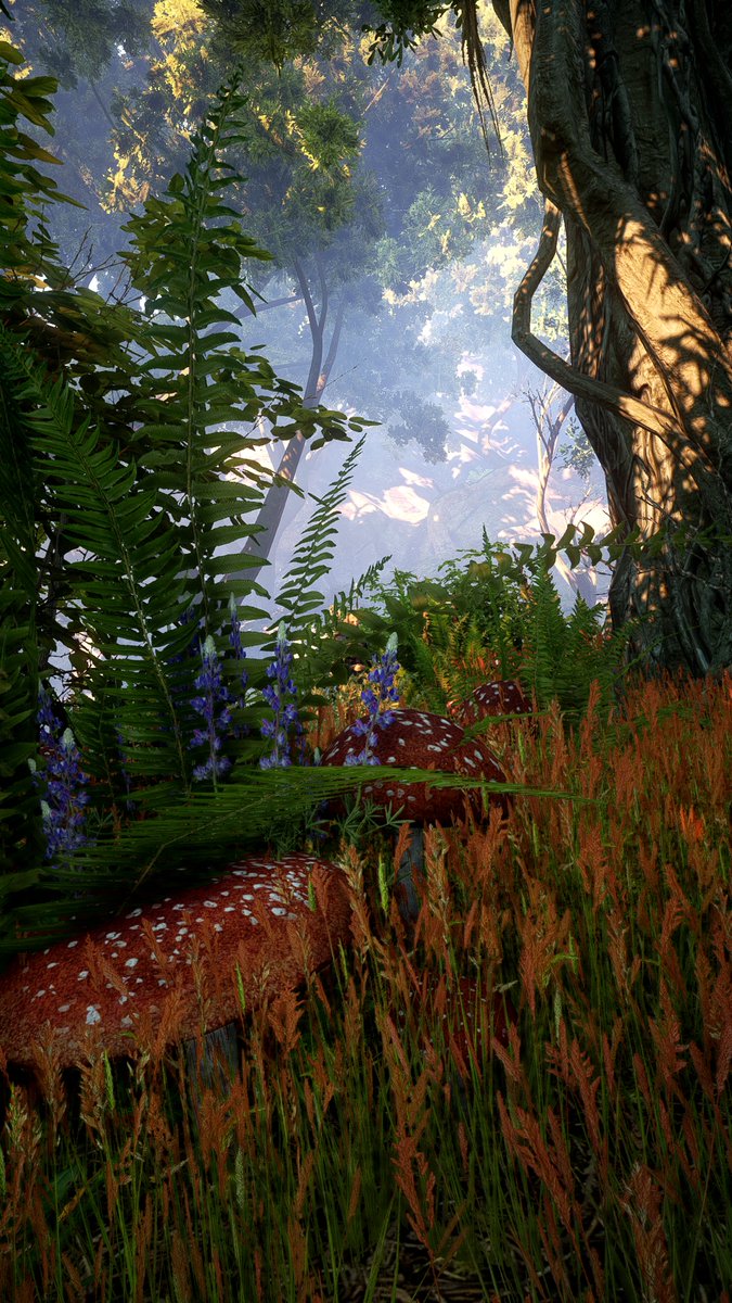StefanieMcMaken's tweet photo. Frostback Basin Flora 🍃🍄
(tap to enjoy) 

#DragonAgeInquisition #IPlayBioWare #VGPUnite #VGPWednesday #WallpaperWednesday #VPRT #VPEclipse #VirtualPhotography #Gametography @bioware https://t.co/l1QzgvlznT