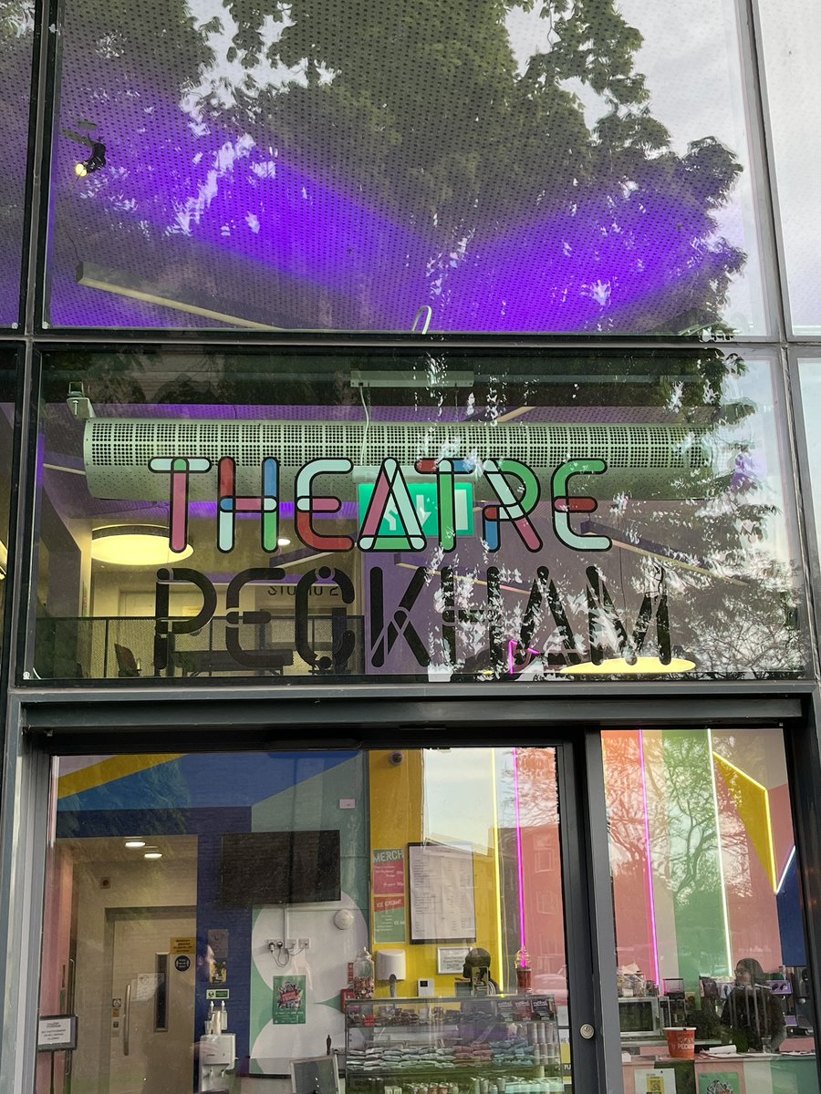 So lovely to be at the very colourful @TheatrePeckham for @pilot_theatre’s #TheBoneSparrow on behalf of @CollectiveAgts - can’t wait to see the show!