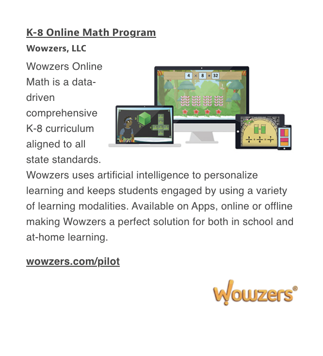 Wowzers Learning | K-8 Math tweet media