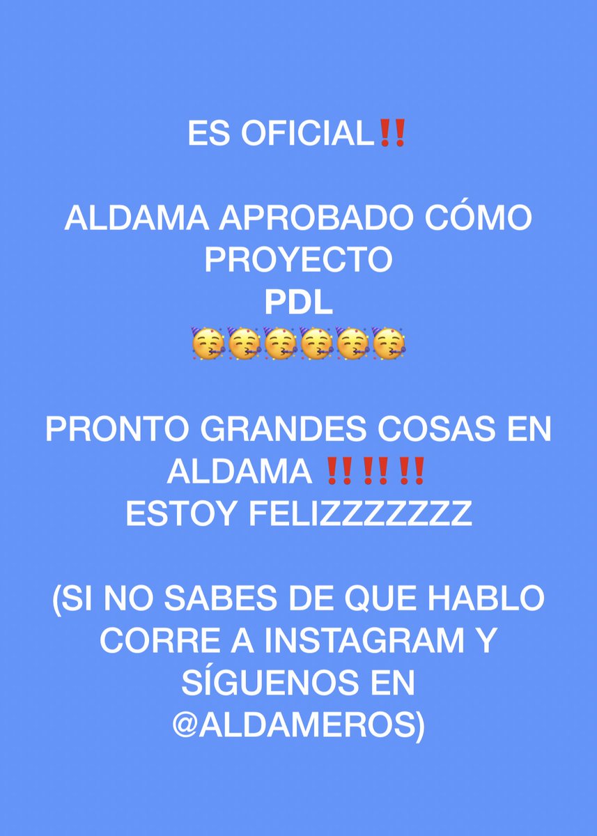 Colonia Aldama tweet media