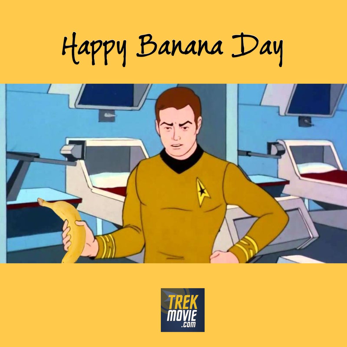 Happy #BananaDay! 
#StarTrek