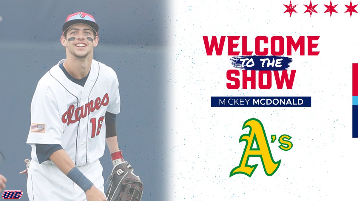 Welcome to THE SHOW!

Congratulations, <a href="/MickeyMcDonald7/">Mickey McDonald</a>, on being called up to the <a href="/Athletics/">Athletics</a>!

#FireUpFlames | #ProFlames