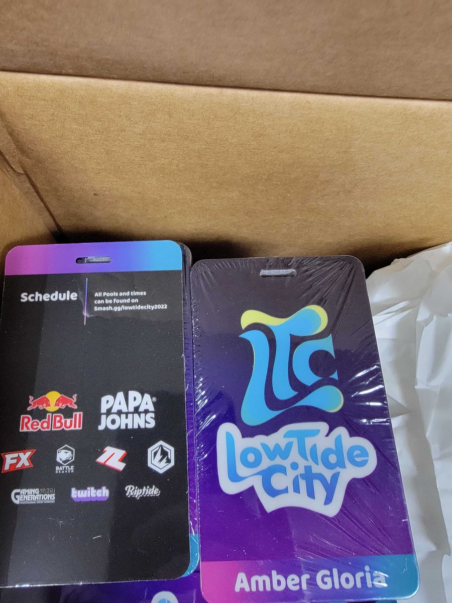 Well, look what we have here 👀

Late registration ends at 11:59pm TOMORROW NIGHT for Low Tide City. If you want to get in on the #PapaJohnsSSB action and grab one of these babies, get signed up ASAP!

smash.gg/lowtidecity2022