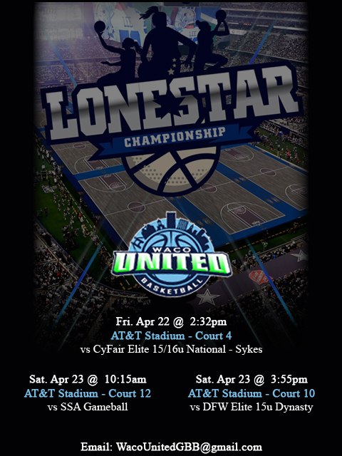 Waco United GBB (@wacounitedgbb) on Twitter photo Ready for 1st live period of the year Lonestar Championship @ AT&T Stadium.
<a href="/Ohio_Basketball/">OhioBasketball.com</a> <a href="/AlaysiaGude5/">LayLay_2025</a> <a href="/MinnittTynia/">Tynia “Nia” Minnitt</a> <a href="/laddyy_jayy/">Jermarrianna Daniel</a> <a href="/_angelacarroll/">Angela Carroll “AC”</a> <a href="/ce_mariaaa/">CeMaria Kelly 4</a> <a href="/SolangeLoadholt/">Solange’ Loadholt</a> @lvpiratesGBB <a href="/ladycadet_hoops/">Waco Connally Girls Basketball🏀</a> @alise81269491
<a href="/jamberbball/">Jamber Basketball</a> Ready for 1st live period of the year Lonestar Championship @ AT&T Stadium.
<a href="/Ohio_Basketball/">OhioBasketball.com</a> <a href="/AlaysiaGude5/">LayLay_2025</a> <a href="/MinnittTynia/">Tynia “Nia” Minnitt</a> <a href="/laddyy_jayy/">Jermarrianna Daniel</a> <a href="/_angelacarroll/">Angela Carroll “AC”</a> <a href="/ce_mariaaa/">CeMaria Kelly 4</a> <a href="/SolangeLoadholt/">Solange’ Loadholt</a> @lvpiratesGBB <a href="/ladycadet_hoops/">Waco Connally Girls Basketball🏀</a> @alise81269491
<a href="/jamberbball/">Jamber Basketball</a>