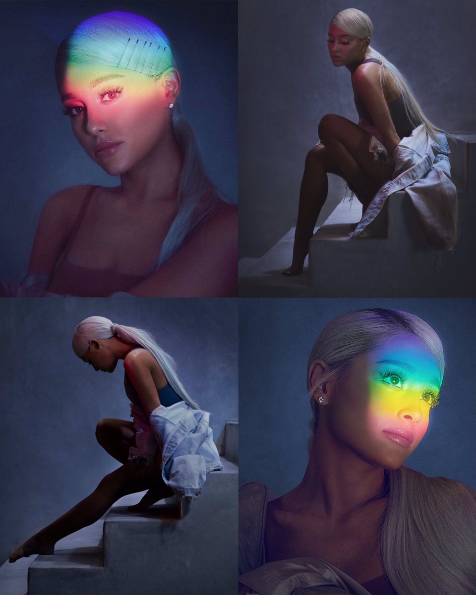 4 years ago, ariana grande released “no tears left to cry”.