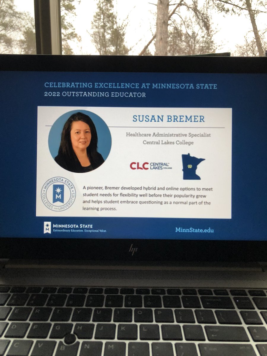 kfrisch's tweet photo. Congrats @clcmnedu’s Kristina Ehnert and Sue Bremmer on being recognized with colleagues across @MinnStateEdu for their teaching excellence at today’s #MinnStateBOTAwards. #CLCProud

Kudos to all awardees &amp; educator of the year recipients. Such ardor &amp; innovation!#MNStateEduProud https://t.co/hX3XYNtzzY