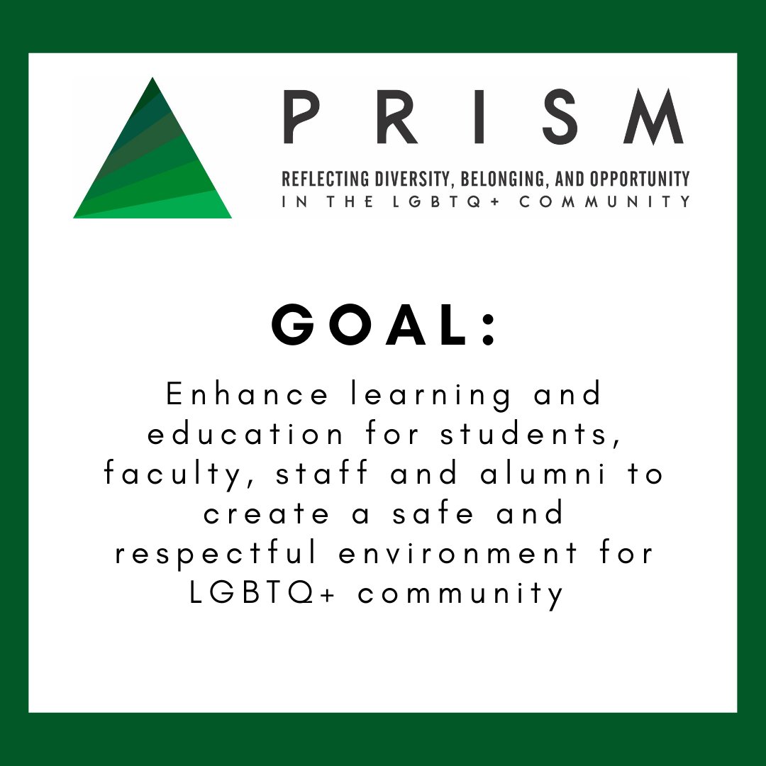 One of the goals of PRISM is to help educate all members of the Baylor family on LGBTQ+ identities, issues, and experiences to help foster a safe, respectful environment for LGBTQ+ students, faculty, staff, and alumni.
- #PRISMatBaylor #Baylor #LBGTQ