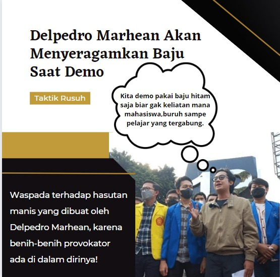 Stephan32369075's tweet photo. antek kadrun
#21AprilAman #Delpedro #DelpedroPenjarakan #DelpedroProvokator #Delpedro #reflyPenjarakan #reflykadrun #21AprilJokowiTidakTumbang https://t.co/BvTEySnI99