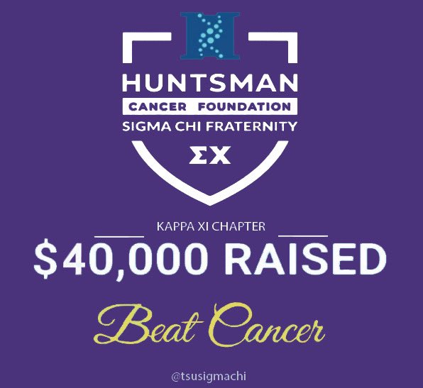 Kappa Xi raised $40k for <a href="/HuntsmanSigs/">Huntsman ΣΧ</a> ! Record has been broken🚨We are truly thankful for everyone who donated to our philanthropy, as well as Derby Days! A special thank you to our competitors,  <a href="/TSUSigmaAlpha/">Sigma Alpha at TSU</a> <a href="/PhiMu_TSU/">Phi Mu | Epsilon Pi</a> <a href="/AOIItarleton/">Alpha O</a> <a href="/TSUDeltaZeta/">TSU DELTA ZETA</a> <a href="/TSUDPHIE/">Tarleton DPHIE</a> <a href="/TSUSigmaAlpha/">Sigma Alpha at TSU</a>