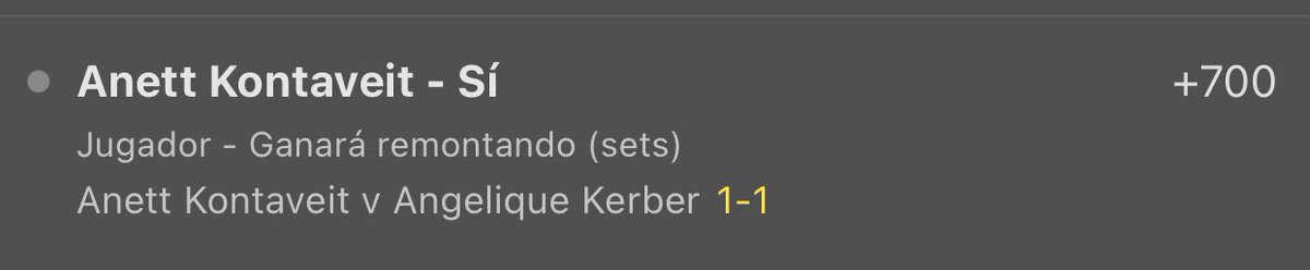 GrandSlam_Picks's tweet photo. 💰 💰 💰 RIFA $1,000 💰 💰 💰 💰 

Si Kontaveit remonta a Kerber en @PorscheTennis 

Y este Tweet llega a 250 Interacciones

Les regalo 💵 $1,000 💵 

Revienten el tweet que Anett se encarga de ganar y yo me encargo de la Rifa

♥️ #Like
🔁 #RT
💬 #Comment https://t.co/ooEv4fjJiK