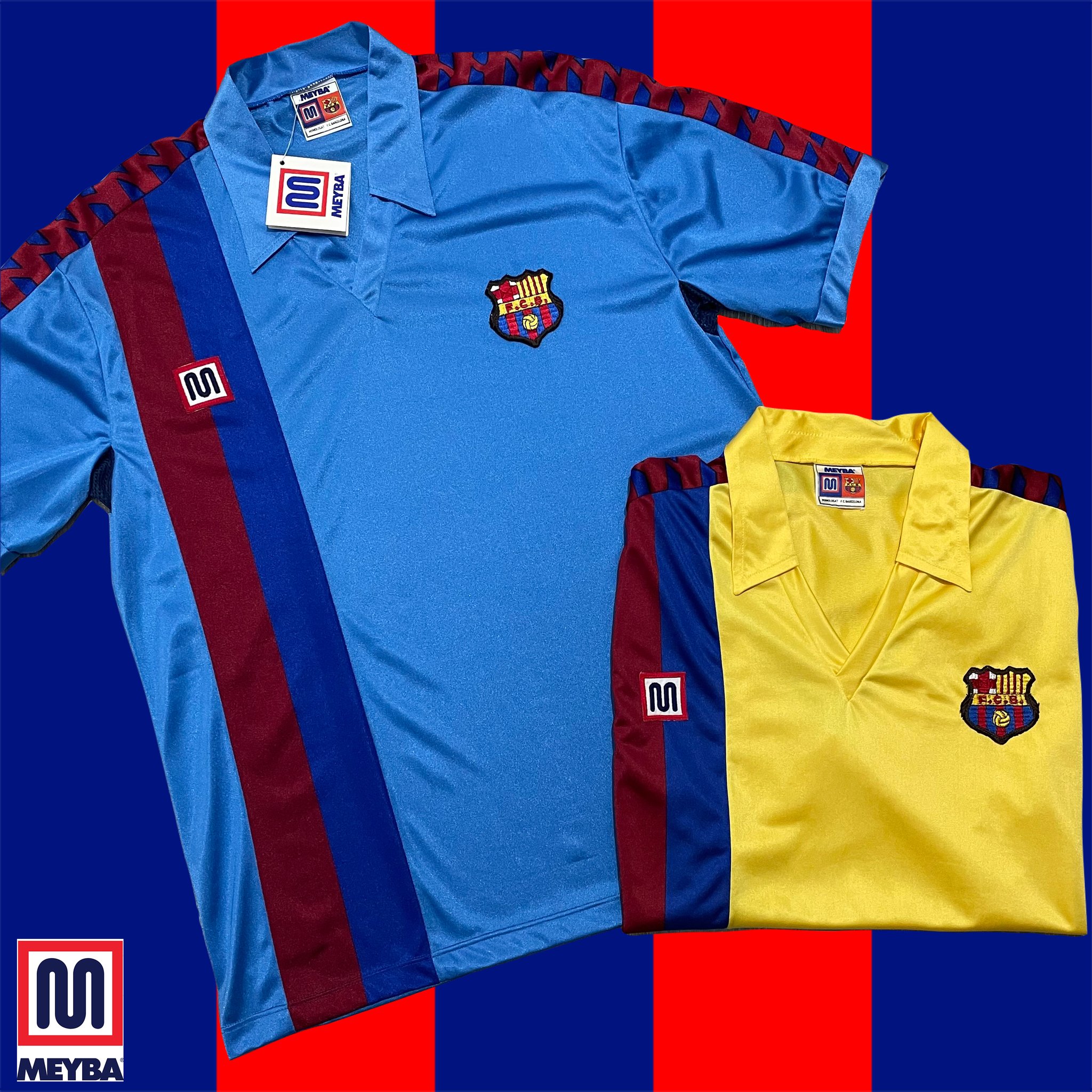 Football and Shirts on X FC Barcelona 80s MEYBA Worldwide shipping Shop now https t 1J0AI1tXfC football calcio futbol shirt shirts jerseys camiseta camisetas maglia maillot trikots classicshirts fo...