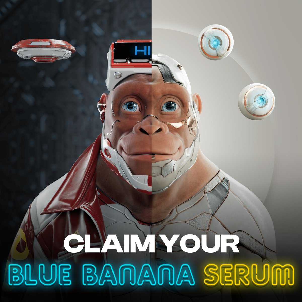 AlphaKongsClub's tweet image. Claiming your Blue Banana Serum is live! 🚀claim.alphakongsclub.com

This is the OpenSea collection: 
opensea.io/collection/blu…

RT this tweet and tag 3 friends to win $500 in eth. ❤️

Hop in the akc festival here: twitch.tv/alphakongsclub 🍾