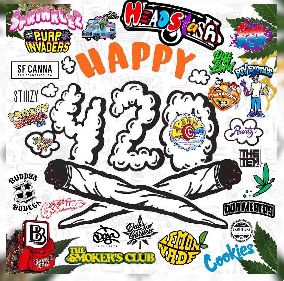 FrostyExotics's tweet photo. Happy 4/20 If You’re Celebrating S/O To All The Brands And Growers Bringing You The Best 🔥🙌 S/o To @berner415 #Happy420 #FrostyExotics #Cannamaniacs #HeadStashOnly https://t.co/HcvGlaMboP